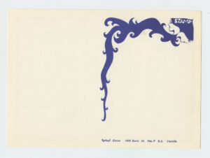 Retinal Circus Postcard 1968 May Collectors Papa Bear's Medicine Show Vancouver Canada 